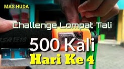 Membakar Lemak untuk Menurunkan Berat Badan, Challenge 500 Lompat Tali Hari ke 4 - Durasi: 9.56. 