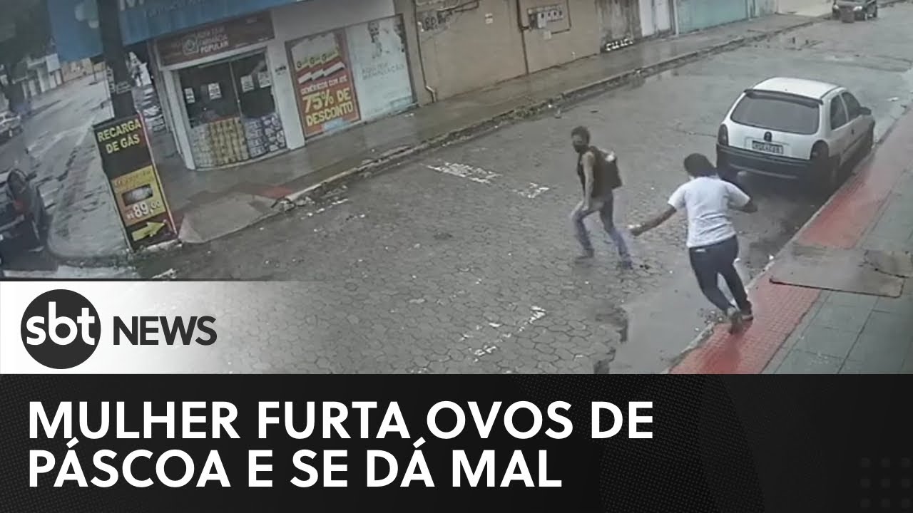 MULHER É FLAGRADA POR DUAS VEZES FURTANDO OVOS DE PÁSCOA EM PADARIA