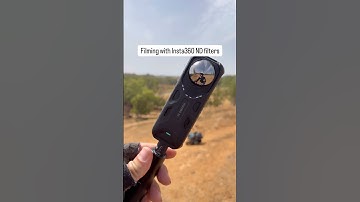 Filming with Insta360 ND filters #insta360 #ndfilter #insta360x5