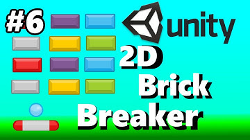 6. Unity 2D Brick Breaker Game Tutorial - Adding Boundaries