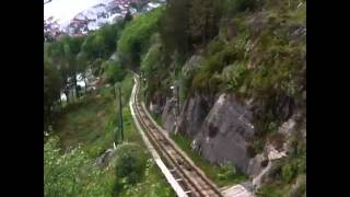 Aerial View of Bergen, Norway from Floyen