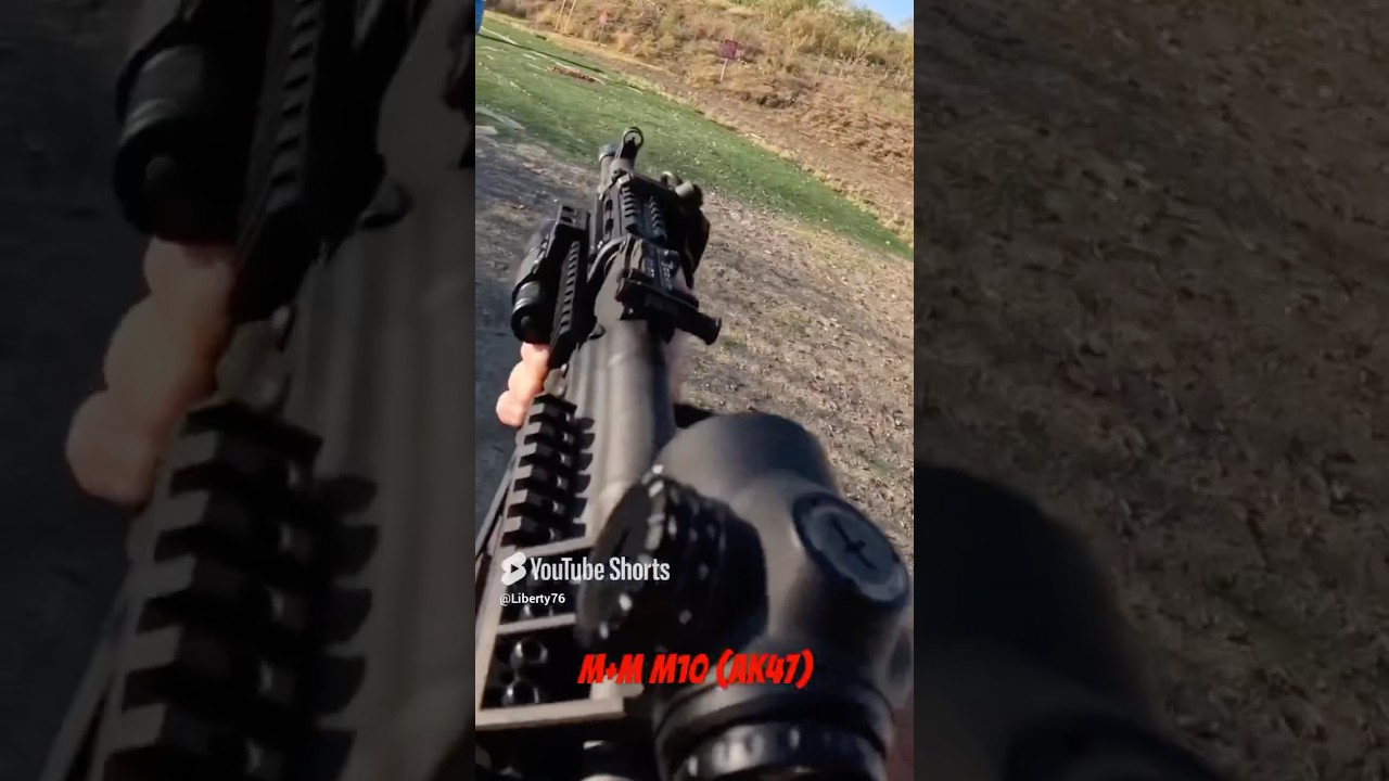 A fews shots with the M+M M10 (AK-47)