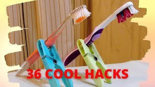 36 Cool Life Hacks, Ideas & Tips. Watch and Do! #hacks #lifehacks