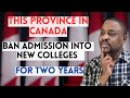 British Columbia (BC) Bans International Student Admissions to NEW Colleges for 2Years | Study Cap
