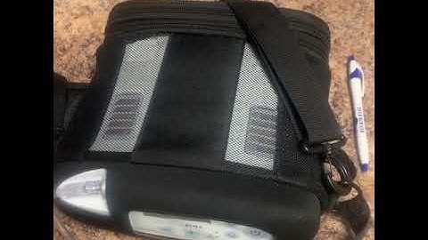 Dr. Eduardo Chang: Using a Portable Oxygen Concentrator that weight less than 2.8 pounds.