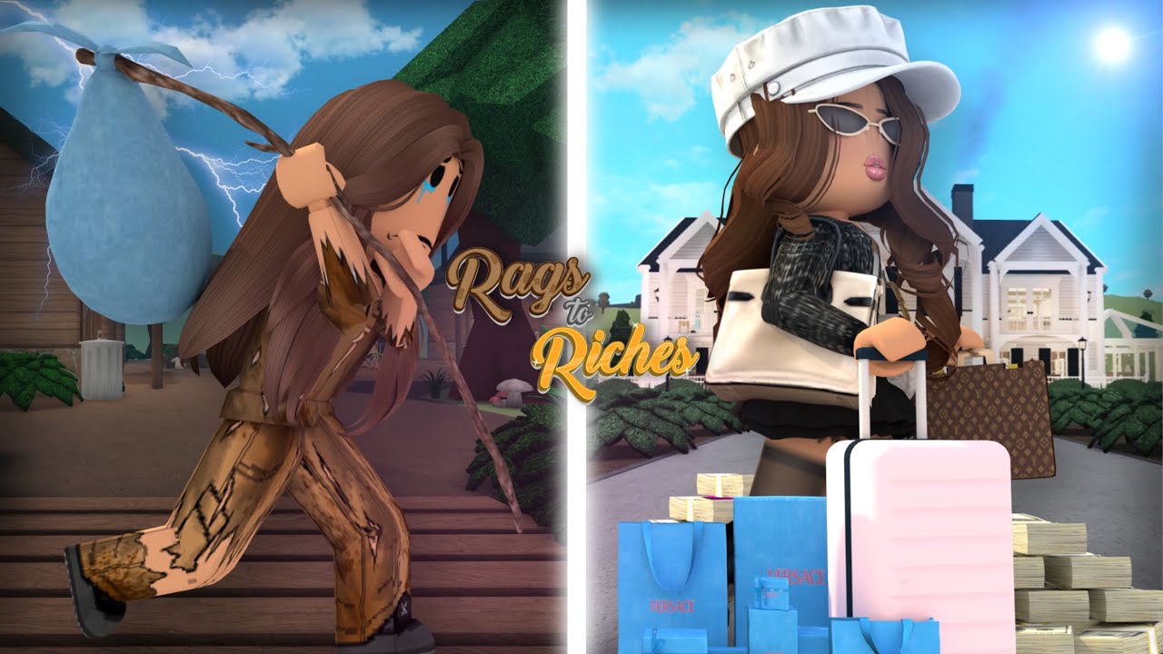 RAGS TO RICHES Roblox Bloxburg Mini Movie YouTube 