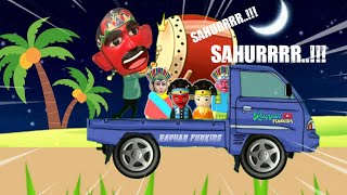 Ondel Ondel Bangunin Sahur ~ Ondel Ondel Betawi
