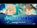 Hazuki Ren &amp; Tang Keke - Anniversary (Color coded, Kan, Rom, Eng)
