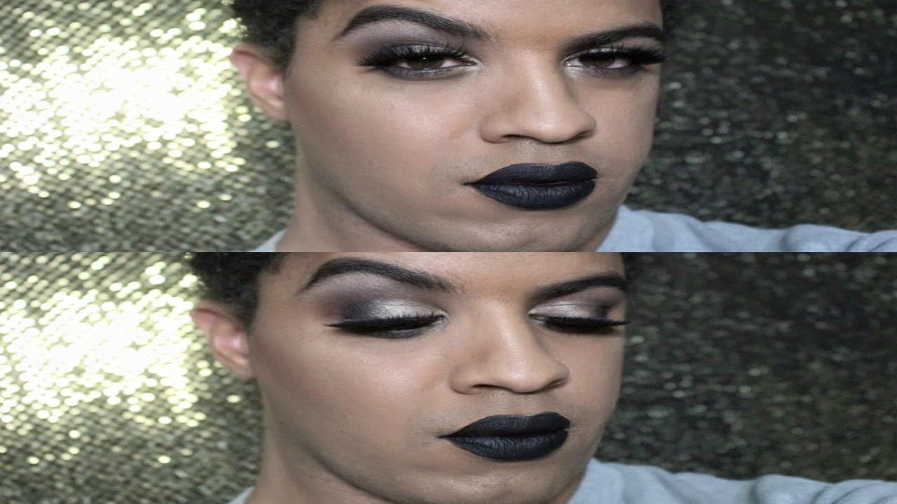 Dark and Daring Makeup Tutorial - YouTube