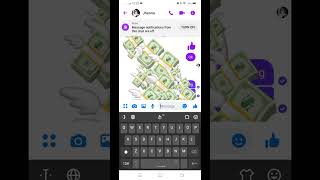📌PAANO mag Send ng Message with Flying Emoji Effect sa Messenger?  Watch full Tutorial screenshot 5
