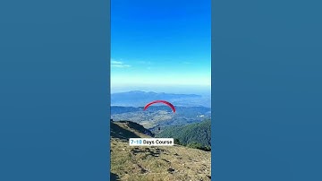 POV: You want Bird Eye View 🦅Get Paragliding Ride in World