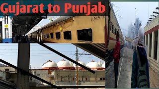 Our train journey from Patan (Gujarat) to Jaito ( Punjab)