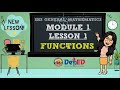 FUNCTIONS | SHS GRADE 11 GENERAL MATHEMATICS QUARTER 1 MODULE 1 LESSON 1