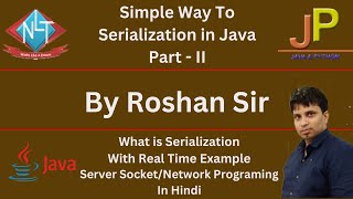Understanding Real Time Serialization in Java Part-II||Socket Programming in Java||