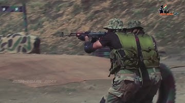 Para commando firing test at commando school | indian army | para commando training | special forces