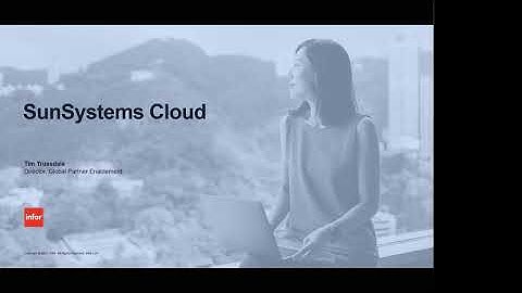 A deep dive into SunSystems move to the cloud