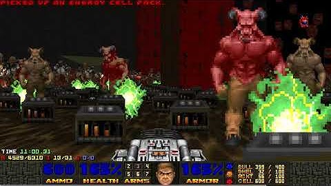 Doom 2 SlaughterMAX MAP 24 UV-MAX [TAS] in 13:35
