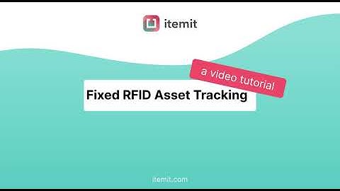 Fixed RFID Asset Tracking