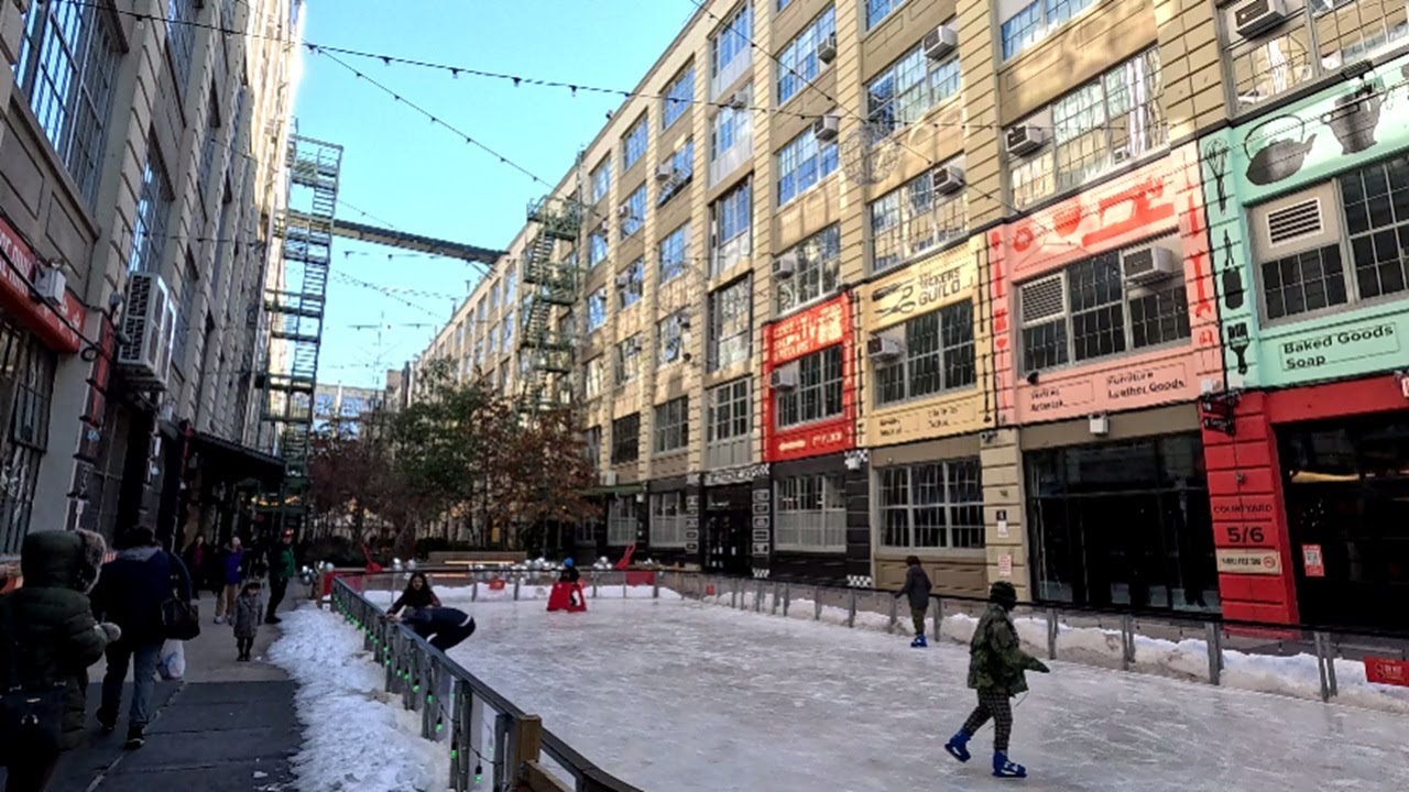 ⁴ᴷ⁶⁰ Walking NYC: Tour of Industry City in Sunset Park, Brooklyn