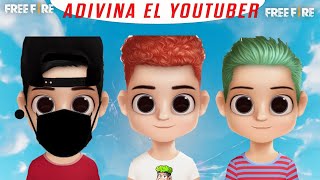 ¡ADIVINA LA CARICATURA DEL YOUTUBER DE FREE FIRE! - FREE FIRE CHALLENGE screenshot 4