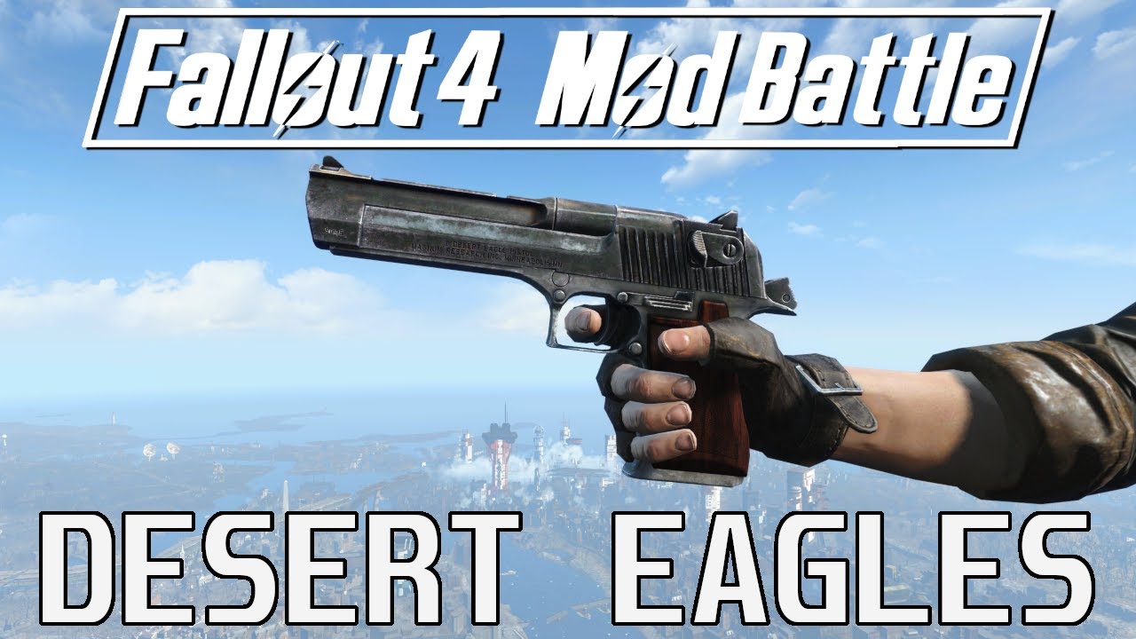 8 модов Desert Eagle для Fallout 4 — Mod Battle