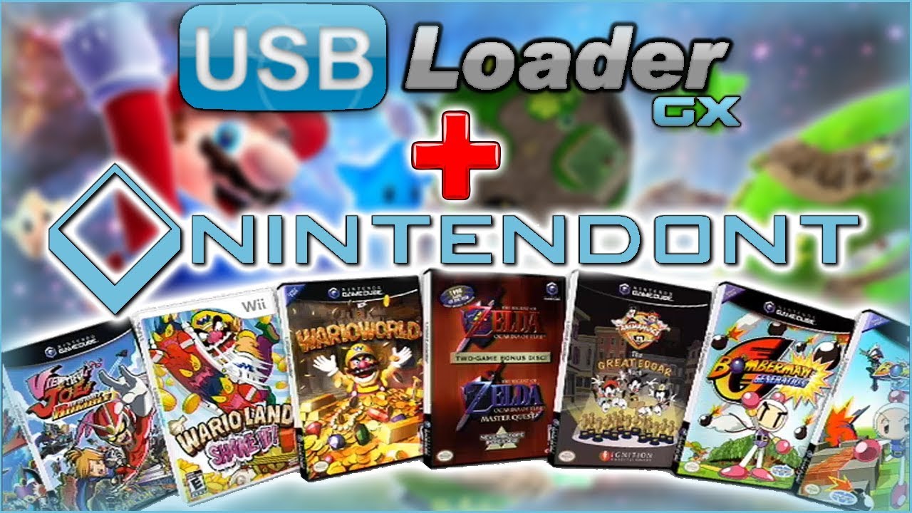 How To Use Usb Loader Gx To Launch Gamecube Games Nintendont Youtube