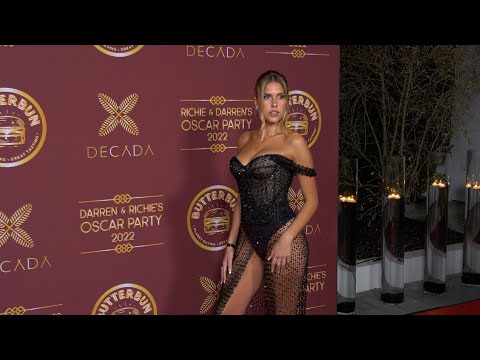 Kara Del Toro attends Darren & Richie’s Oscar Party 2022 red carpet event