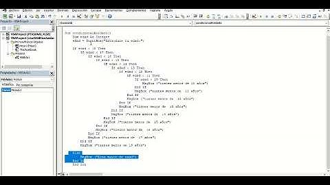 Condicional IF ELSE anidado en VBA para Microsoft Excel