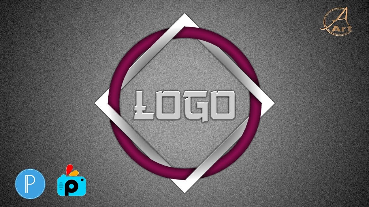 Edit professional Logo design on Android Mobile Phone / Edit by.. PIXELLAB