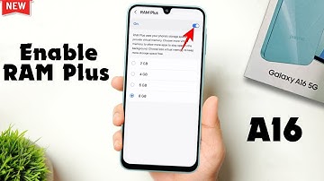 How To Enable RAM Plus On Samsung Galaxy A16