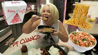 PF Changs MUKBANG (Eating Show) | WATCH ME EAT
