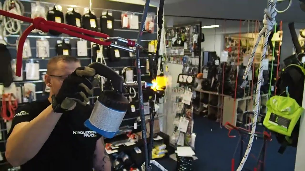 Požární odolnost smyce Texora Mamba - FallProtection.cz