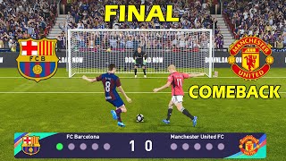 FINAL! Barcelona VS Man United | Penalty Shoot Out | Efootball 2021