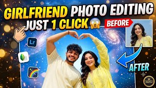 Girlfriend photo editing tutorial || Just 1 Click || Gimini photo editing tutorial ||  screenshot 2