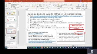 Database   Part 1   Class 2   Part 3   Software Installation