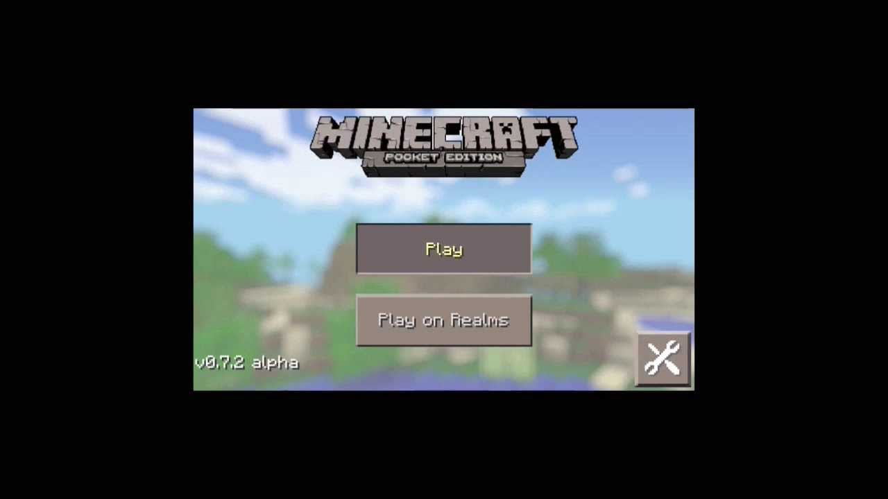 Minecraft Pocket Edition 0.7.2 - Seed Showcase - FLAT SEED with Small ...