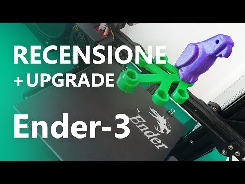 Recensione stampante 3D Ender-3 da 160€