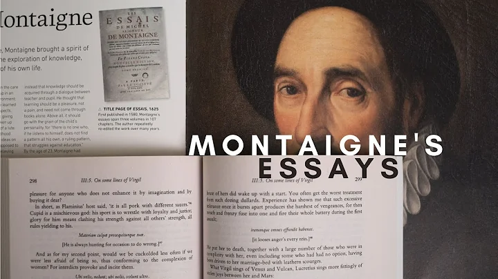 A Beleza dos Ensaios de Montaigne + Atualização do Canal