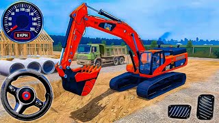 JCB City Road Construction Simulator 3D - City Construction Road Simulator -Android Gameplay screenshot 2