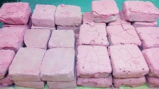 Pasted Soft Gym Chalk Blocks Mass Crush | Sleep Aid | Satisfying | ASMR screenshot 2