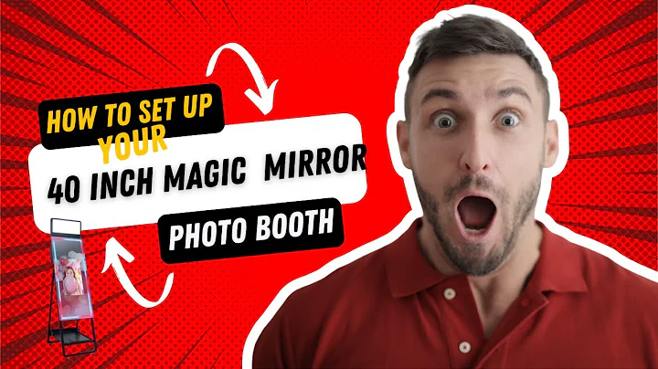 How to Set Up Your 40-Inch Magic Mirror Photo Booth – Step-by-Step Guide!