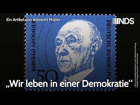 „Wir leben in einer Demokratie“ | Albrecht Müller | NDS-Podcast