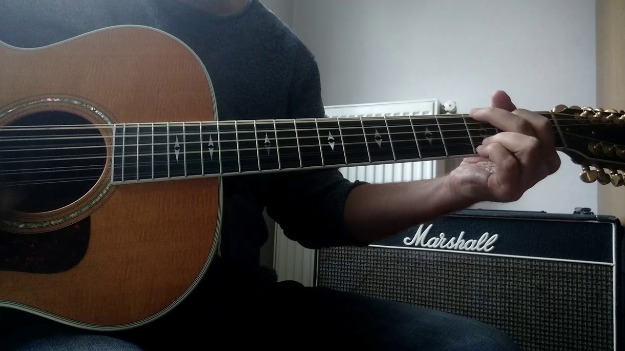 Taylor 855 jumbo 12-string guitar - demo 2