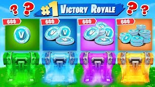 RANDOM V-BUCKS WARS! in Fortnite