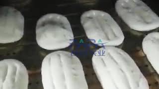 Oval shape arabic bread/naan/roti/pita bread making machine