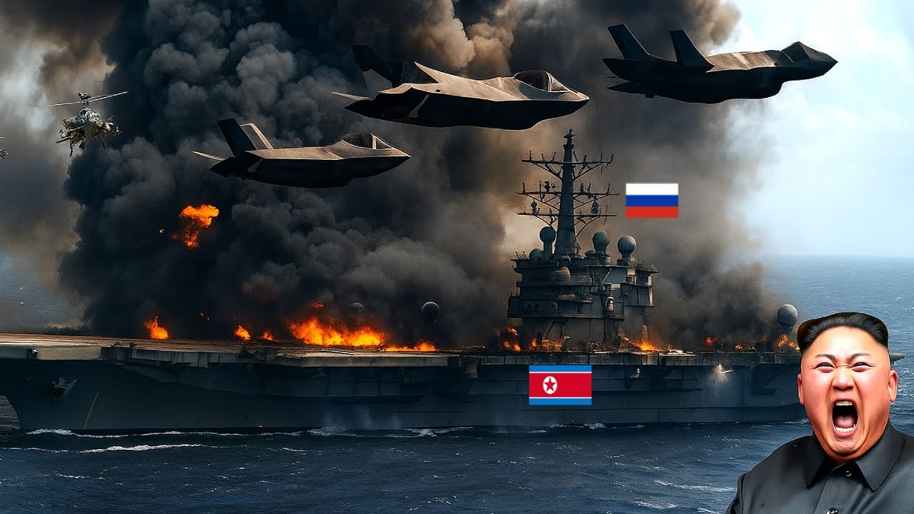 2 minutes ago! Ukraine sinks Russian cruiser carrying 58,000 North Korean troops - Arma 3