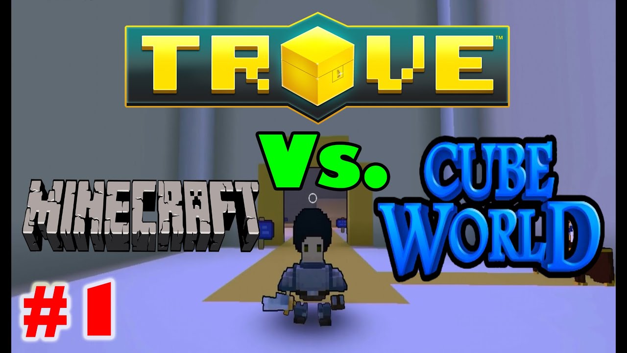 Trove Gameplay Part 1 Minecraft Meets Cube World + Intro/Tutorial Temple