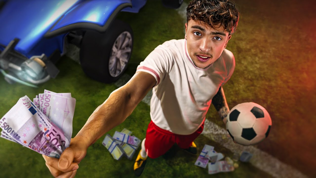 Si je loupe le but, on paye 6000€ (c'est chaud...)