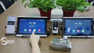 Anjielo 2025 latest 64202+61010 video intercom operation video screenshot 5