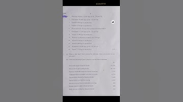 Cost accounting sem 4 question paper || Du Important questions 💯 #v #viral #youtubeshorts #exam